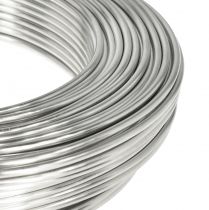 Artikel Aluminiumstråd dekorativ wire håndværkstråd sølv Ø3mm 1kg