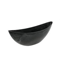 Artikel Plastbåd antracit oval 39cm x 12,5cm H13cm, 1 stk.