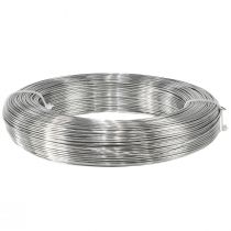 Artikel Craft wire sølv aluminium wire dekorativ wire Ø1,5mm 1000g