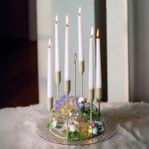 Artikel Dekorativ hortensia iriserende kunstig blomst jul 27 cm 4 stk.