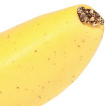 Artikel Kunstig banan dekoration gul kunstig frugt som ægte 18cm