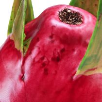 Artikel Kunstig dragefrugt Pitahaya dekorativ frugt Ø8cm L15cm