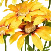 Artikel Kunstige Solsikker Dekorative Blomster Gul 79cm 3stk