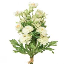 Kunstige blomster dekoration kunstig blomsterbuket Jasmin Bellis kunstig 30cm