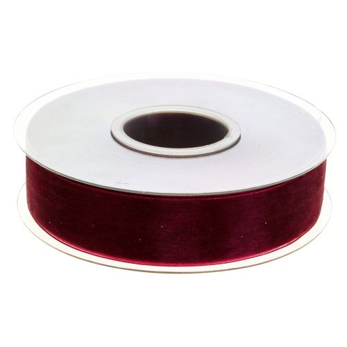 Artikel Organza bånd Bordeaux 25mm 50m