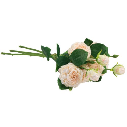 Artikel Artificial Roses Creme Artificial Roses Dry Look 53cm 3stk