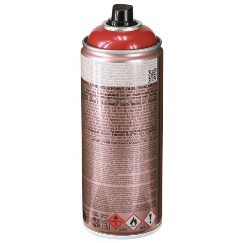 Artikel Akrylspray metallisk rød Montana Cans effektspray 400ml
