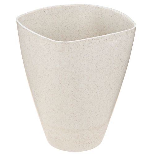 Artikel Orkidé urtepotte plastik beige meleret 13,5x13cm H16,5cm 4stk