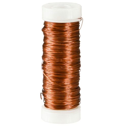 Artikel Deco Emaljeret Tråd Orange Ø0,30mm 30g/50m