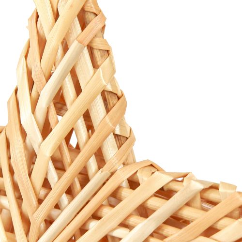 Artikel Dekorative Rattan-stjerner Hængende 19 cm 3-delt Sæt Julepynt