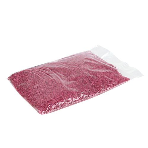 Artikel Dekorative granulat fuchsia dekorative sten 2mm - 3mm 2kg