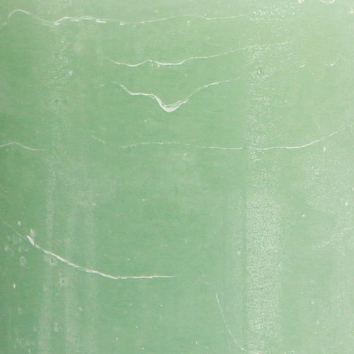 Artikel Ensfarvede stearinlys grønne jade søjlelys 70×120mm 4 stk.