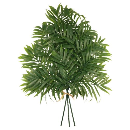 Artikel Kunstige palmeblade Kunstige grønne planter 56cm 3 stk