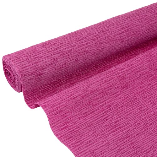 Artikel Blomsterhandler crepe papir magenta 50x250cm