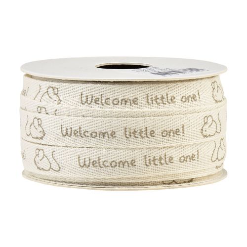 Artikel Gavebånd mus dekorativt bånd fødsel dåb 15mm 20m