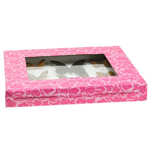 Floristik24 Showcase sommerfugl 28 cm x 25 cm