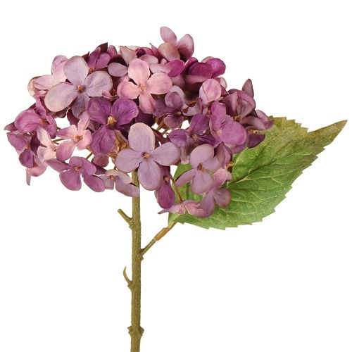 Artikel Kunstige hortensiaer lilla kunstige blomster hortensia 34 cm 2 stk.
