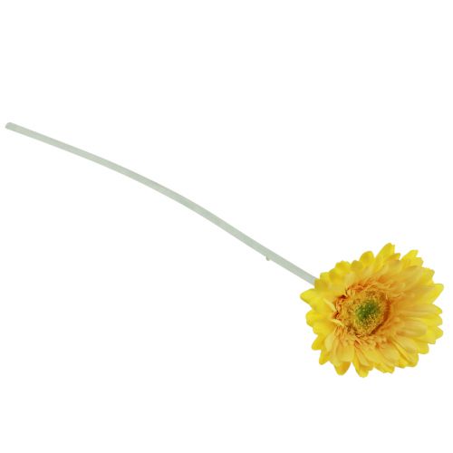 Artikel Kunstige blomster Gerbera gul 45cm