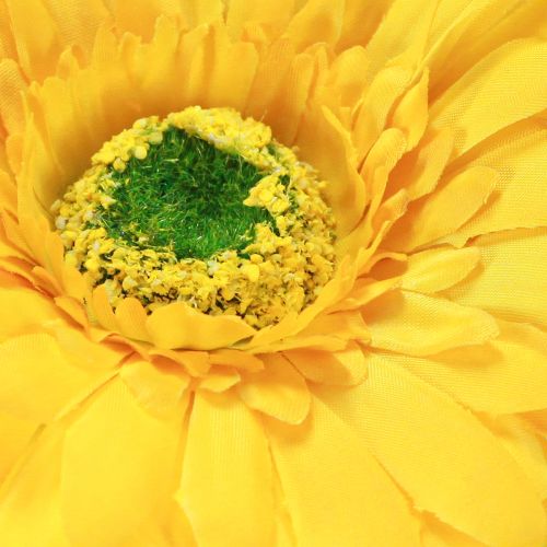 Artikel Kunstige Blomster Gerbera Solgul Haveblomst 47cm