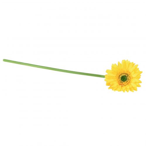 Artikel Kunstige Blomster Gerbera Solgul Haveblomst 47cm