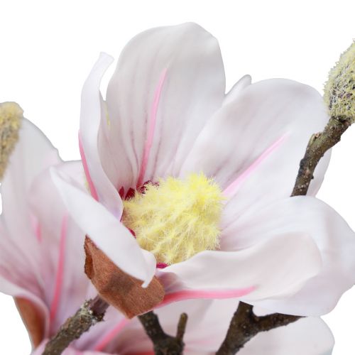 Artikel Kunstig blomst magnolia kunstig magnolia træ pink 74cm