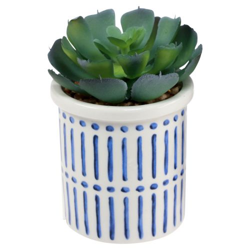 Artikel Kunstige planter sukkulenter kunstige grønne planter 9-12,5 cm 4 stk.