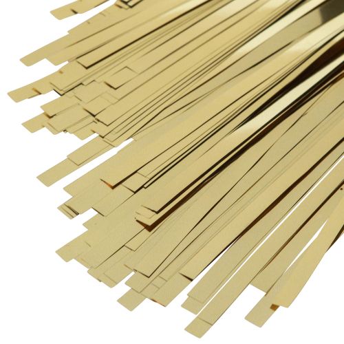 Floristik24 Tinsel lys guld tinsel gardin dekorativ guld 90×200cm 2stk