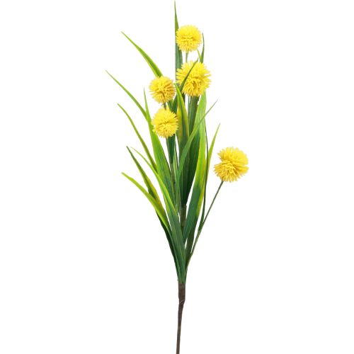Artikel Kunstige blomster kugleblomst allium prydløg kunstig gul 45cm