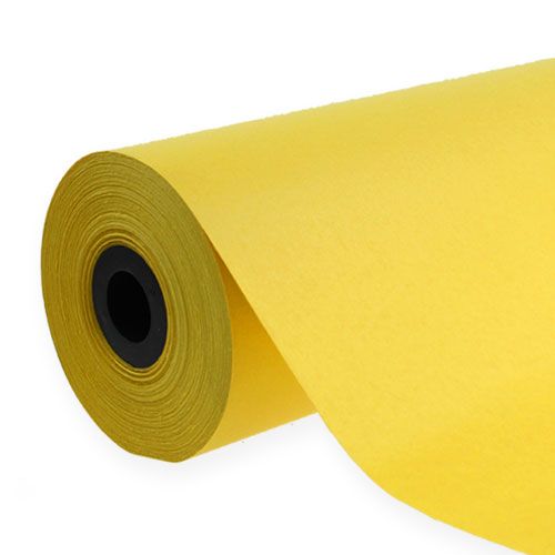 Manchetpapir gult indpakningspapir 37,5cm 100m