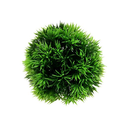 Mini græsbold dekorativ kugle grøn kunstig Ø10cm 1stk