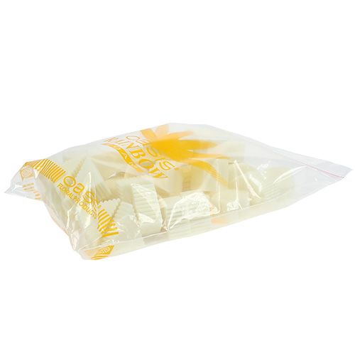 Floristik24 Blomsterskum canapeer hvide 4cm-7cm 45p