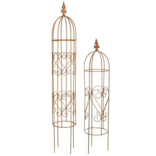 Artikel Havespalier, klatrehjælp til roser og andre klatreplanter, ideelt havedesign, 108 cm, sæt med 2.