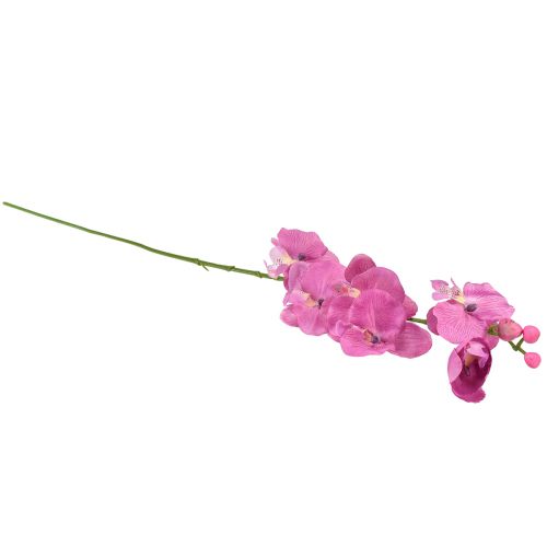 Artikel Orkidé Phalaenopsis kunstig 6 blomster lilla 70cm
