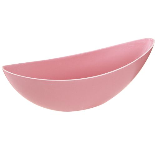 Plantebåd plast blomsterskål pink 28×9×9cm 3stk