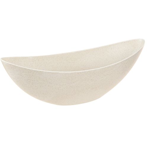 Plantebåd planteskål beige meleret L38,5cm 3stk