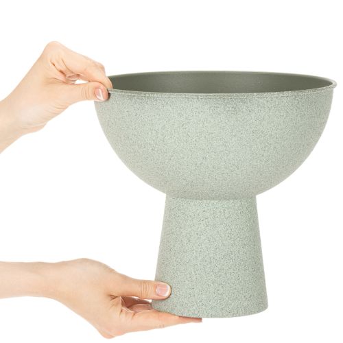 Artikel Skål med stativ til planter, dekorativ skål, 25 cm