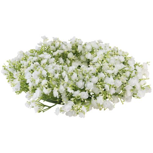 Artikel Gypsophila krans hvid blomsterkrans bryllup Ø30cm