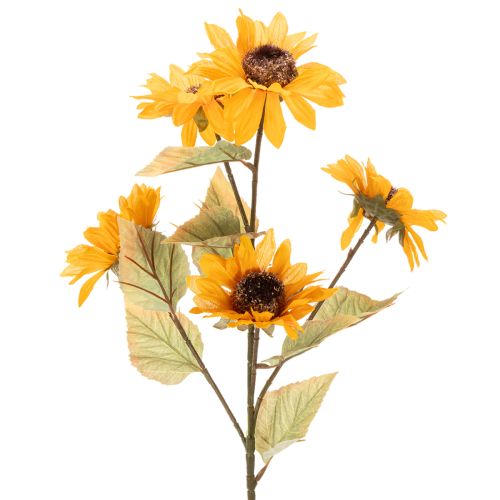 Artikel Kunstig solsikkeblomst, naturtro dekoration, 72 cm, 2 stk.