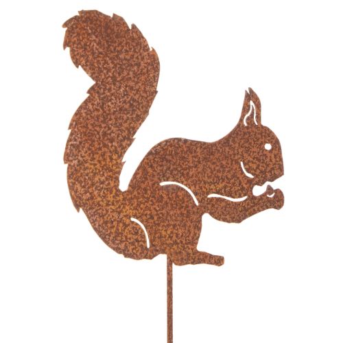 Artikel Havepæl egern rust dekorativ pæl til blomsterbed og urtepotte 52 cm 2 stk.