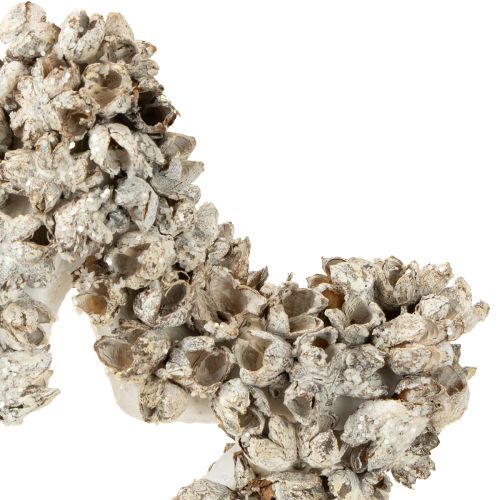 Artikel Stjerne til at hænge op juledekoration hvid, glitter Ø15cm