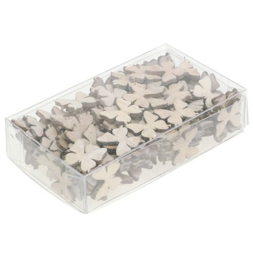 Artikel Scatter dekoration sommerfugletræ natur 2cm 144 stk