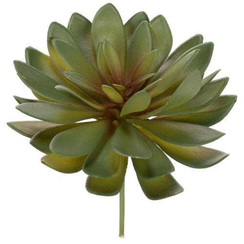 Artikel Kunstig sukkulent som dekorativ plante, grøn, 18 cm, 3 stk.