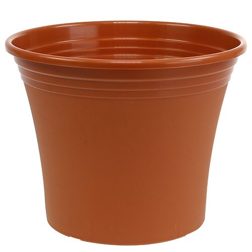 Floristik24 Potte “Irys” plast terracotta Ø43cm H35cm 1 stk