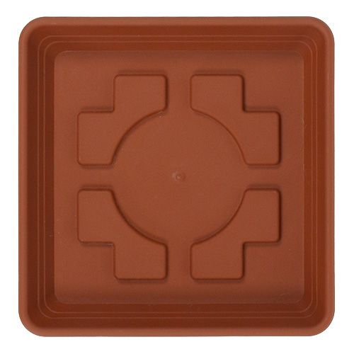 Artikel Coaster Lara firkantet 25cm x 25cm terracotta 1 stk