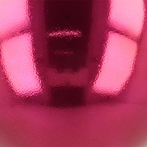 Artikel Julekugle plastik stor juletræskugle lyserød Ø14cm