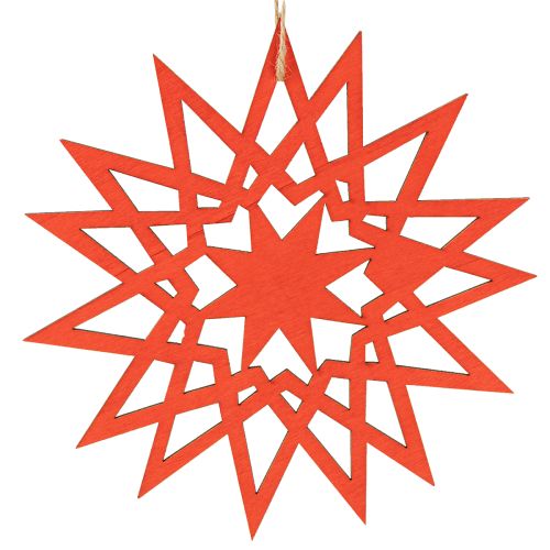 Artikel Træjulestjerner til ophængning, pynt til vinduer og træer
