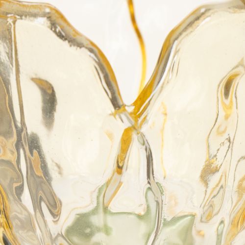 Artikel Tulipan fyrfadsstage med blomstermotiv, dekoration til en romantisk og elegant atmosfære, 20 cm