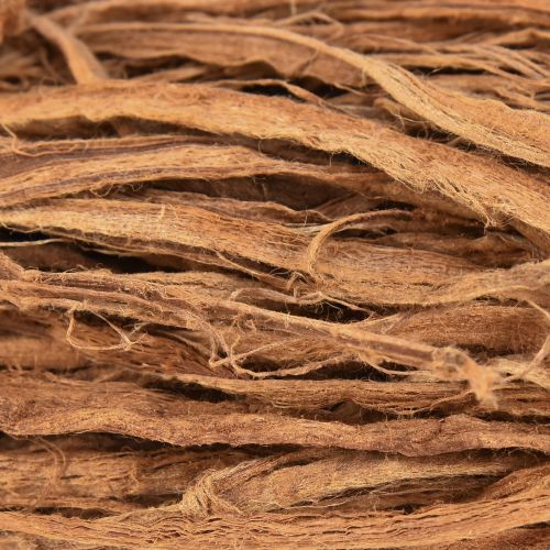 Artikel Browny Skin Eksotiske naturlige fibre til kunsthåndværk 500g