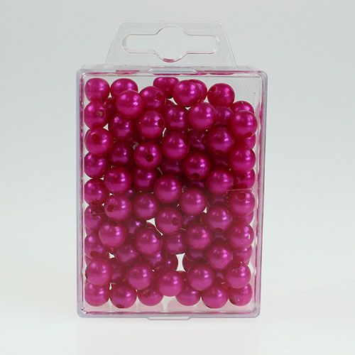 Artikel Deco perler Ø10mm pink 115p