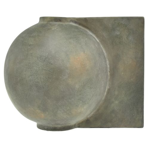 Artikel Dekorativ vase keramik antik look bronze grå 30×20×24cm